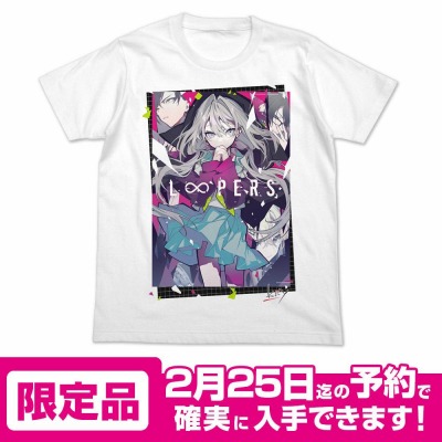 画像ギャラリー No.002のサムネイル画像 / 「LOOPERS」のフルカラーTシャツとフルカラーパスケースが限定生産で登場。受注を開始