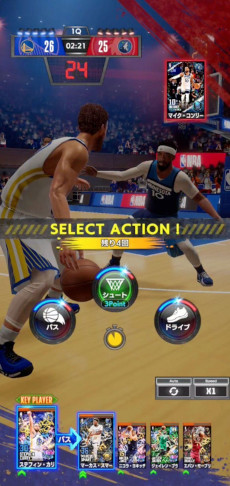 画像ギャラリー No.006のサムネイル画像 / 「NBA RISE TO STARDOM」のリニューアル版である「NBA RISE」のサービス開始日が2月20日に決定。より快適なプレイを楽しめるように