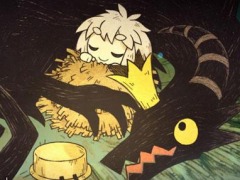 新作RPG「わるい王様とりっぱな勇者」がPS4/Switch向けに6月24日発売。勇者に憧れる少女と育ての親であるドラゴンの異種族間交流を描く