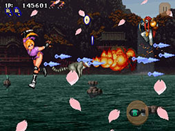 画像ギャラリー No.003のサムネイル画像 / 横スクロールシューティング「戦国ブレード クラシック」がスマホ向けに配信開始