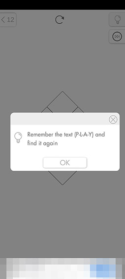 画像ギャラリー No.010のサムネイル画像 / 答えを推測してアクションを起こそう。Androidアプリ「How to PLAY? パズルゲーム」を紹介する「（ほぼ）日刊スマホゲーム通信」第2522回