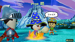 画像ギャラリー No.037のサムネイル画像 / 「ミートピア」は，Miiを使って自分だけの冒険が楽しめるRPG。自由度の高いキャラメイクや人間味あふれるバトルなど，ゲームの特徴を紹介