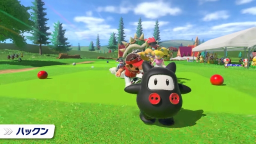 画像ギャラリー No.004のサムネイル画像 / 「マリオゴルフ スーパーラッシュ」にノコノコとハックンが登場。更新データ第2弾の配信が本日スタート