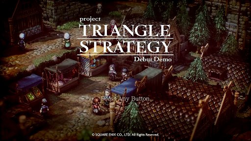 画像ギャラリー No.001のサムネイル画像 / 「Project TRIANGLE STRATEGY」先行体験版プレイレポート。戦闘は“オウガ”寄り,緩やかに変動するシナリオと洗練されたインタフェースに注目