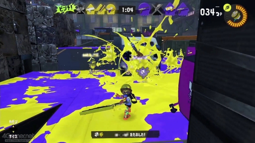 画像ギャラリー No.008のサムネイル画像 / 「スプラトゥーン3 前夜祭」で，ブキやトリカラバトルなどの新要素を確かめてみた。多様なスペシャルが飛び交うトリカラバトルの展開は予測不能！