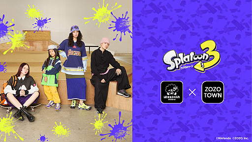 画像ギャラリー No.001のサムネイル画像 / 「スプラトゥーン3」×「ZOZOTOWN」のポップアップイベント第2弾が11月1日より原宿で開催。リアルな「ギア」を直接確認できる