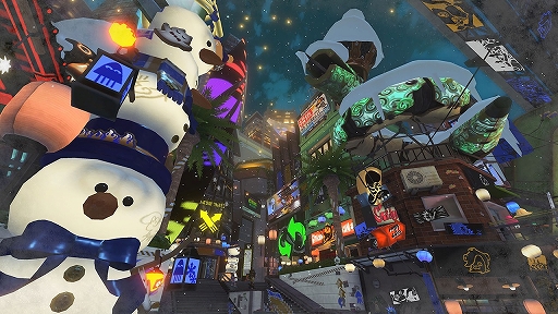 画像ギャラリー No.002のサムネイル画像 / 「スプラトゥーン3」，冬をテーマにした特別なフェス“Frosty Fest”が1月11日にスタート。前作で配布された特別なギアをプレゼント中