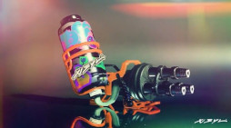 画像ギャラリー No.024のサムネイル画像 / 「スプラトゥーン3」，「バンカラコレクション シチリン」のブキ情報を公開。スプラシューター煌（コウ）など