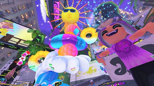 画像ギャラリー No.002のサムネイル画像 / 「スプラトゥーン3」，夏の特別フェス“Summer Nights”のヨビマツリを本日スタート。A4クリアファイルが当たるキャンペーンの開催も