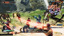 画像ギャラリー No.005のサムネイル画像 / 「戦国無双5」,光秀編のインプレッションをお届け。イラストが動いているかのような墨絵風グラフィックスで,爽快なアクションが楽しめる