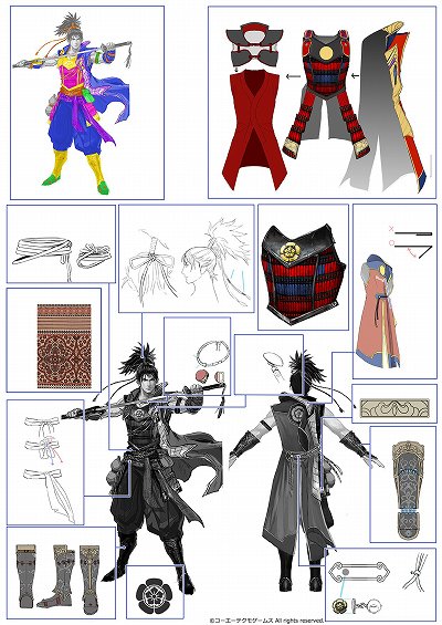 画像ギャラリー No.002のサムネイル画像 / 「戦国無双5」ディレクターインタビュー。一新されたキャラクターデザインとBGMで,新たな戦国時代を描く