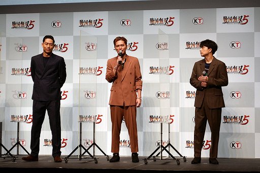 画像ギャラリー No.003のサムネイル画像 / 「戦国無双5」，テーマソングを担当したEXILEや濃姫姿の大原優乃さんが登壇した完成発表会をレポート