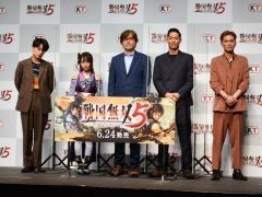 「戦国無双5」，テーマソングを担当したEXILEや濃姫姿の大原優乃さんが登壇した完成発表会をレポート