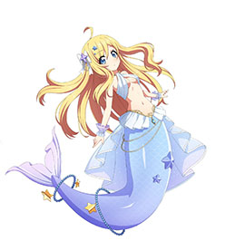 画像ギャラリー No.002のサムネイル画像 / 「邪神ちゃんドロップキック ケイオス」,邪神ちゃん(人魚姫)のホームスキンを実装