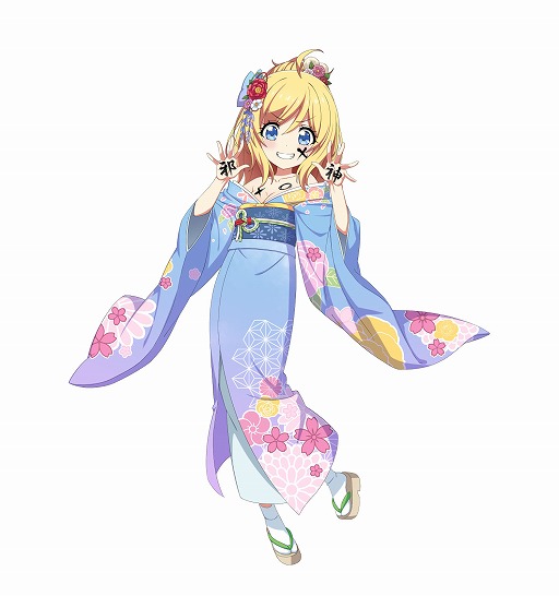 画像ギャラリー No.002のサムネイル画像 / 「邪神ちゃんドロップキック ケイオス」，新春イベント「新春！羽根つき大勝負！」を開催
