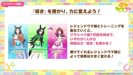 画像ギャラリー No.107のサムネイル画像 / アーモンドアイやグランアレグリアなど多数の新規ウマ娘が発表に。「ウマ娘 プリティーダービー」ぱかライブTV Vol.50まとめ