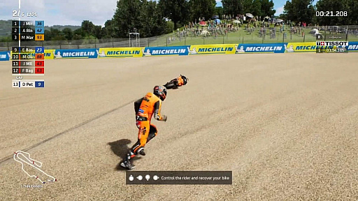 画像ギャラリー No.004のサムネイル画像 / 「MotoGP 21」がPS5，PS4のモーションセンサー/ジャイロスコープに対応