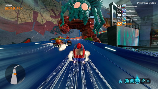 画像ギャラリー No.018のサムネイル画像 / カジュアル系レースゲーム「Hot Wheels Unleashed」を先行プレイ。カッコイイ＆可愛いミニカーがスピーディにコースを駆け抜ける