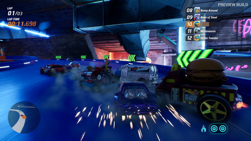 画像ギャラリー No.020のサムネイル画像 / カジュアル系レースゲーム「Hot Wheels Unleashed」を先行プレイ。カッコイイ＆可愛いミニカーがスピーディにコースを駆け抜ける