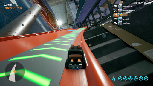 画像ギャラリー No.022のサムネイル画像 / カジュアル系レースゲーム「Hot Wheels Unleashed」を先行プレイ。カッコイイ＆可愛いミニカーがスピーディにコースを駆け抜ける