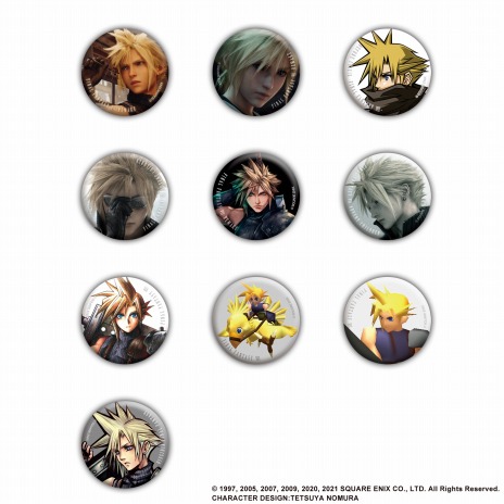 画像ギャラリー No.028のサムネイル画像 / 「ファイナルファンタジーVII」の25周年記念グッズの新商品が9月より順次発売。Tシャツやクラウドのぬいぐるみなど6種登場