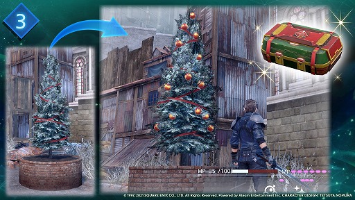画像ギャラリー No.004のサムネイル画像 / 「FFVII FS」でホリデーイベントが開催に。限定ラインナップがショップに登場