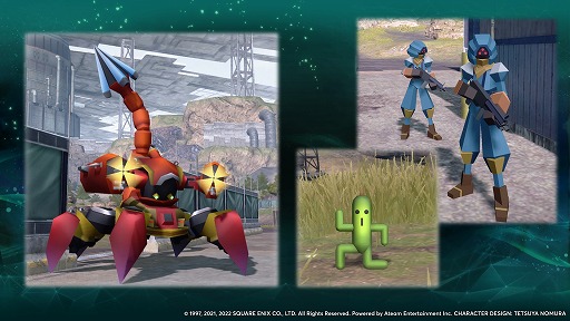 画像ギャラリー No.003のサムネイル画像 / 「FINAL FANTASY VII THE FIRST SOLDIER」“FFVII 25周年記念コラボ”が本日スタート
