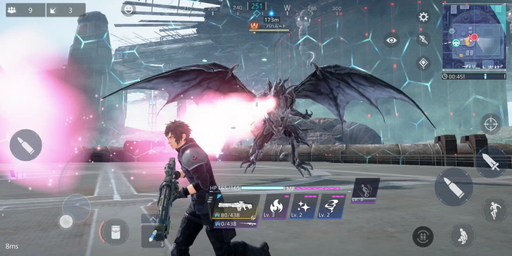 画像ギャラリー No.026のサムネイル画像 / 「FFVII THE FIRST SOLDIER」シーズン2を先行プレイ。バハムートの出現に新スタイルのドラグーンなど,バトル環境も変化