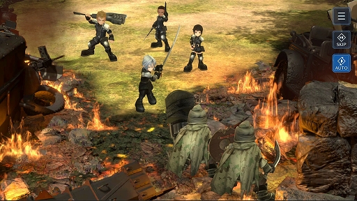 画像ギャラリー No.004のサムネイル画像 / 「FINAL FANTASY VII EVER CRISIS」,若き日の英雄セフィロスに秘められた物語を紹介。3人のソルジャー,グレン,マット,ルティアが登場