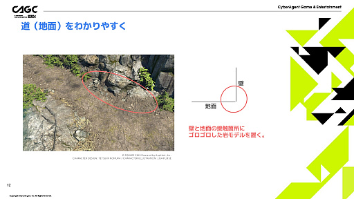 画像ギャラリー No.004のサムネイル画像 / 「FFVII EVER CRISIS」の演出方法などが解説されたセッションをレポート。ゲーム世界を分かりやすく表現し,キャラの魅力を引き出す秘訣とは