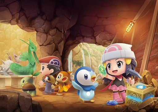 画像ギャラリー No.046のサムネイル画像 / 「ポケットモンスター ブリリアントダイヤモンド・シャイニングパール」の最新映像が公開。ポケモンの隠れ家などの新要素が明らかに