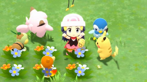 画像ギャラリー No.019のサムネイル画像 / 「ポケットモンスター ブリリアントダイヤモンド・シャイニングパール」プレイレポート。懐かしい部分は残しつつ,遊びやすいリメイクに