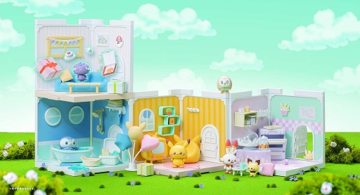 画像ギャラリー No.001のサムネイル画像 / ポケモンたちが暮らすシェアハウス「ポケモン ポケピースハウス」，シリーズ第1弾が年10月1日に発売。関連商品9種を10月下旬にリリース