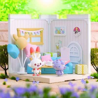 画像ギャラリー No.010のサムネイル画像 / ポケモンたちが暮らすシェアハウス「ポケモン ポケピースハウス」，シリーズ第1弾が年10月1日に発売。関連商品9種を10月下旬にリリース