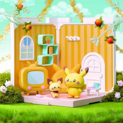 画像ギャラリー No.011のサムネイル画像 / ポケモンたちが暮らすシェアハウス「ポケモン ポケピースハウス」，シリーズ第1弾が年10月1日に発売。関連商品9種を10月下旬にリリース