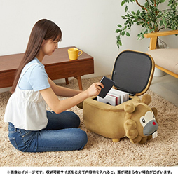 画像ギャラリー No.009のサムネイル画像 / ビッパのスツール，ポケモンセンターオンラインで受注開始。しっぽの形が異なるオスのすがた / メスのすがたの2種類