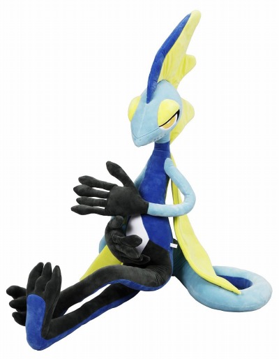 画像ギャラリー No.012のサムネイル画像 / 約120センチのビッグサイズ。「ポケモンぬいぐるみ エージェントポケモン！インテレオン」の予約受付が本日スタート