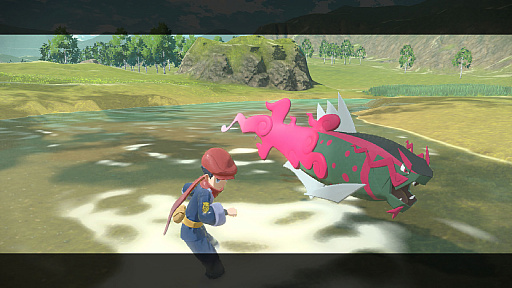 画像ギャラリー No.099のサムネイル画像 / 「Pokémon LEGENDS アルセウス」の最新プロモ映像が公開。アクション性の高い捕獲手段や舞台となるヒスイ地方に適応したポケモンにも注目だ