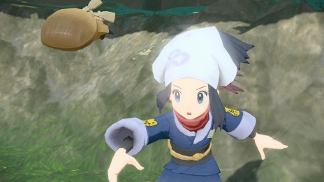画像ギャラリー No.012のサムネイル画像 / 「Pokémon LEGENDS アルセウス」ヒスイ地方に生息するキング＆クイーンの情報が公開。行動範囲が広がる“ポケモンライド”も登場