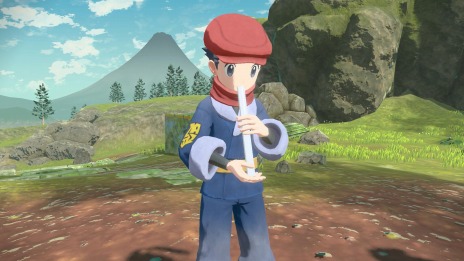 画像ギャラリー No.025のサムネイル画像 / 「Pokémon LEGENDS アルセウス」ヒスイ地方に生息するキング＆クイーンの情報が公開。行動範囲が広がる“ポケモンライド”も登場