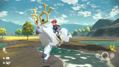 画像ギャラリー No.027のサムネイル画像 / 「Pokémon LEGENDS アルセウス」ヒスイ地方に生息するキング＆クイーンの情報が公開。行動範囲が広がる“ポケモンライド”も登場