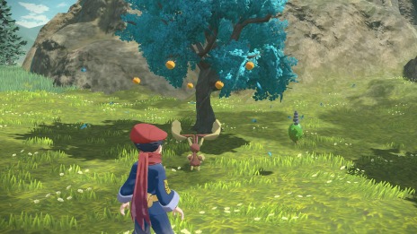 画像ギャラリー No.034のサムネイル画像 / 「Pokémon LEGENDS アルセウス」ヒスイ地方に生息するキング＆クイーンの情報が公開。行動範囲が広がる“ポケモンライド”も登場