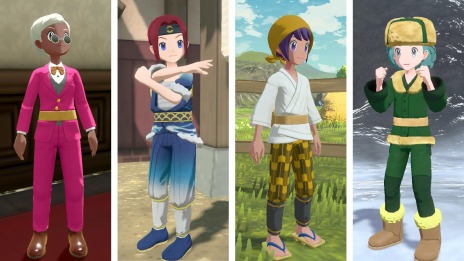 画像ギャラリー No.042のサムネイル画像 / 「Pokémon LEGENDS アルセウス」ヒスイ地方に生息するキング＆クイーンの情報が公開。行動範囲が広がる“ポケモンライド”も登場