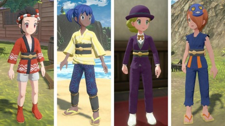 画像ギャラリー No.043のサムネイル画像 / 「Pokémon LEGENDS アルセウス」ヒスイ地方に生息するキング＆クイーンの情報が公開。行動範囲が広がる“ポケモンライド”も登場