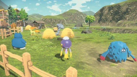 画像ギャラリー No.054のサムネイル画像 / 「Pokémon LEGENDS アルセウス」ヒスイ地方に生息するキング＆クイーンの情報が公開。行動範囲が広がる“ポケモンライド”も登場