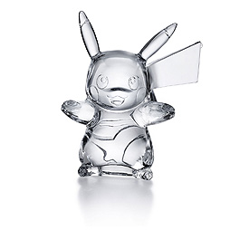画像ギャラリー No.005のサムネイル画像 / バカラから「ポケモン」コレクションが登場。藤原ヒロシ氏デザイン,世界25点限定の「ピカチュウ by fragment design」はお値段308万円