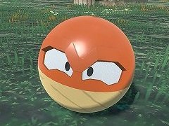 「Pokémon LEGENDS アルセウス」，ヒスイのすがたのビリリダマが公開に。木目調の見た目で，でんき・くさタイプ