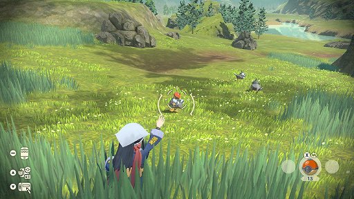 画像ギャラリー No.004のサムネイル画像 / 「Pokémon LEGENDS アルセウス」先行プレイレポート。シリーズ初のアクションRPGでは,ポケモンが主人公を襲ってくる!?