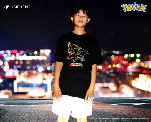 画像ギャラリー No.001のサムネイル画像 / 「ポケットモンスター」のリフレクターTシャツ＆パーカーが発売に