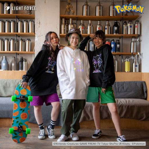 画像ギャラリー No.002のサムネイル画像 / 「ポケットモンスター」のリフレクターTシャツ＆パーカーが発売に